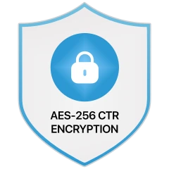 AES-256 Encrypted